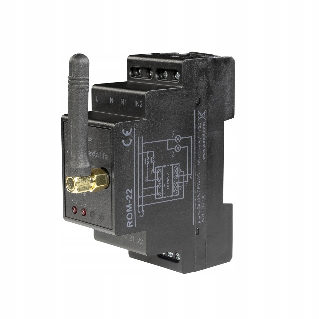 Radiowy Odbiornik Modułowy 2-KANAŁOWY ROM-22