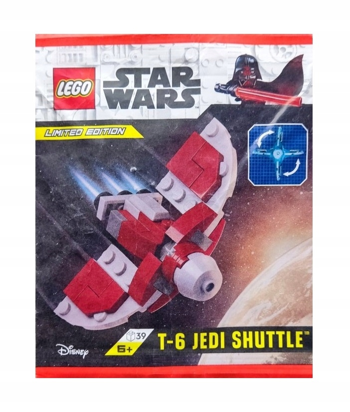 Zestaw Lego Star Wars Minifigure Polybag T-6 Jedi Shuttle #912411