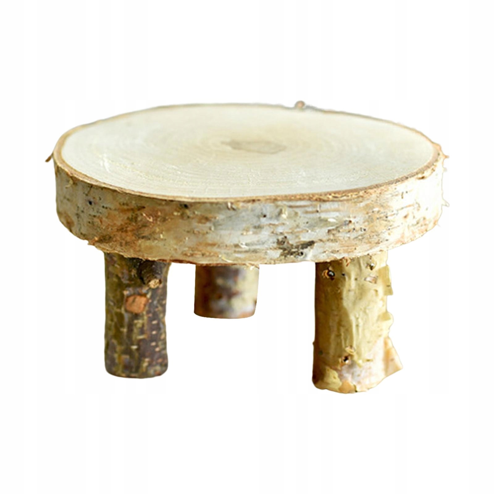 Wooden Stand Display Stool Durable Stand Retro Marka bez marki