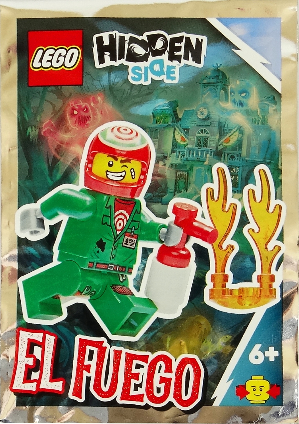 

Lego Hidden Side Figurka El Fuego Diaz Saszetka