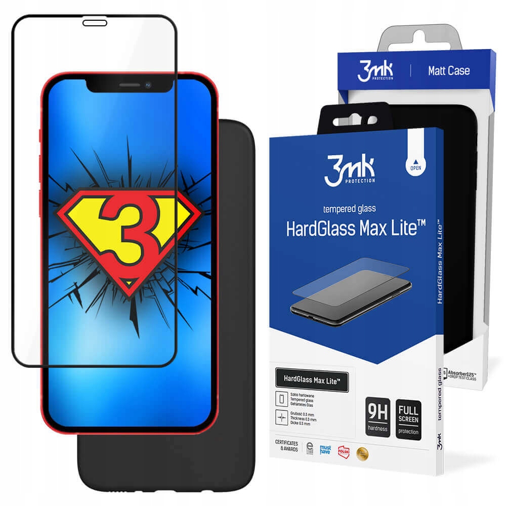 

Etui 3mk Matt Case do iPhone 12 Mini + Szkło 9H