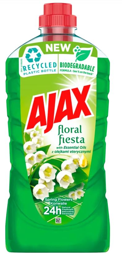 Ajax Płyn Uniwersalny do Mycia Podłóg Mix Zapachów 5x1L Marka Ajax