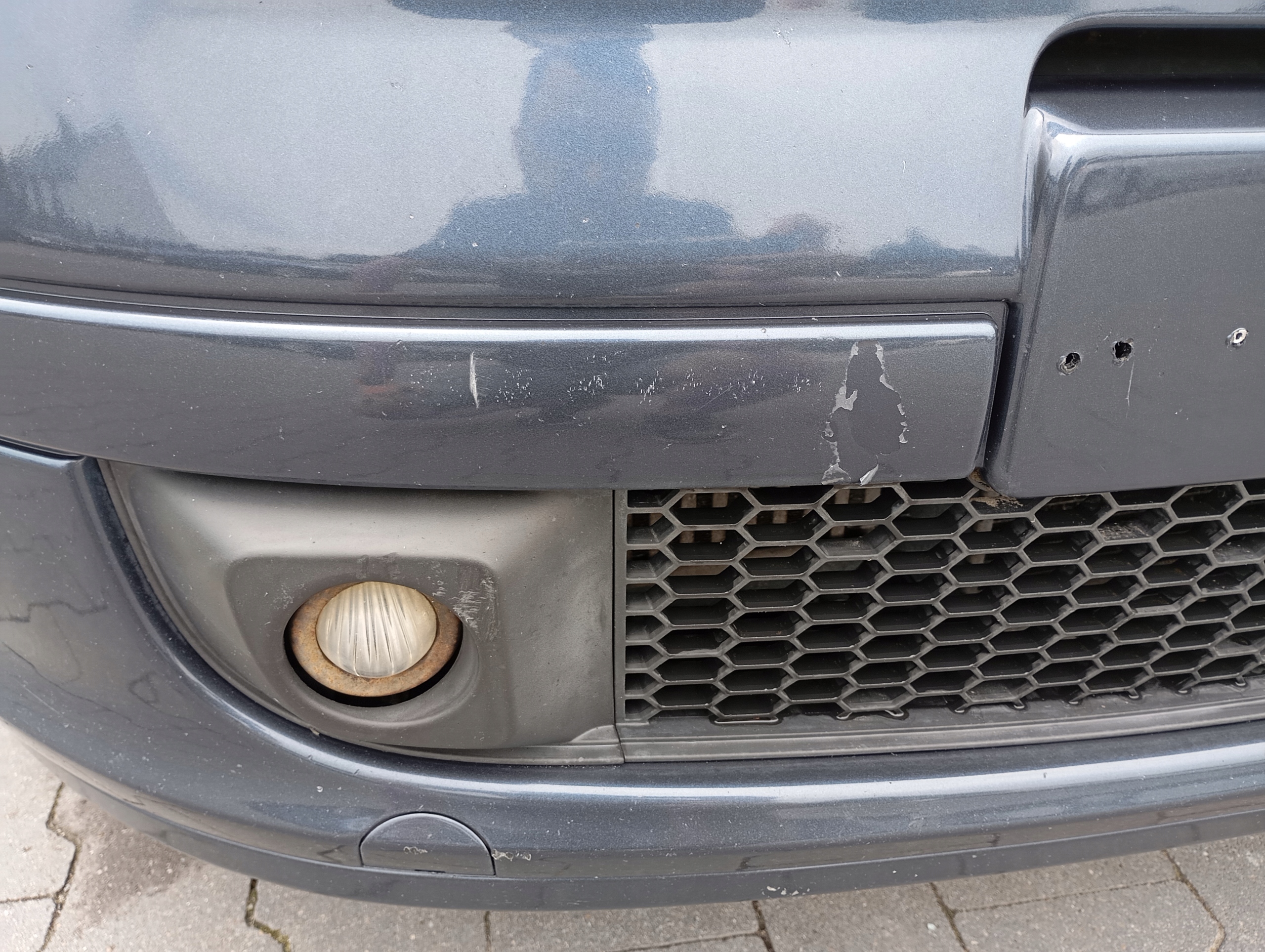 FIAT 500 front bumper bonnet fender light front panel, wall radiator 415/B