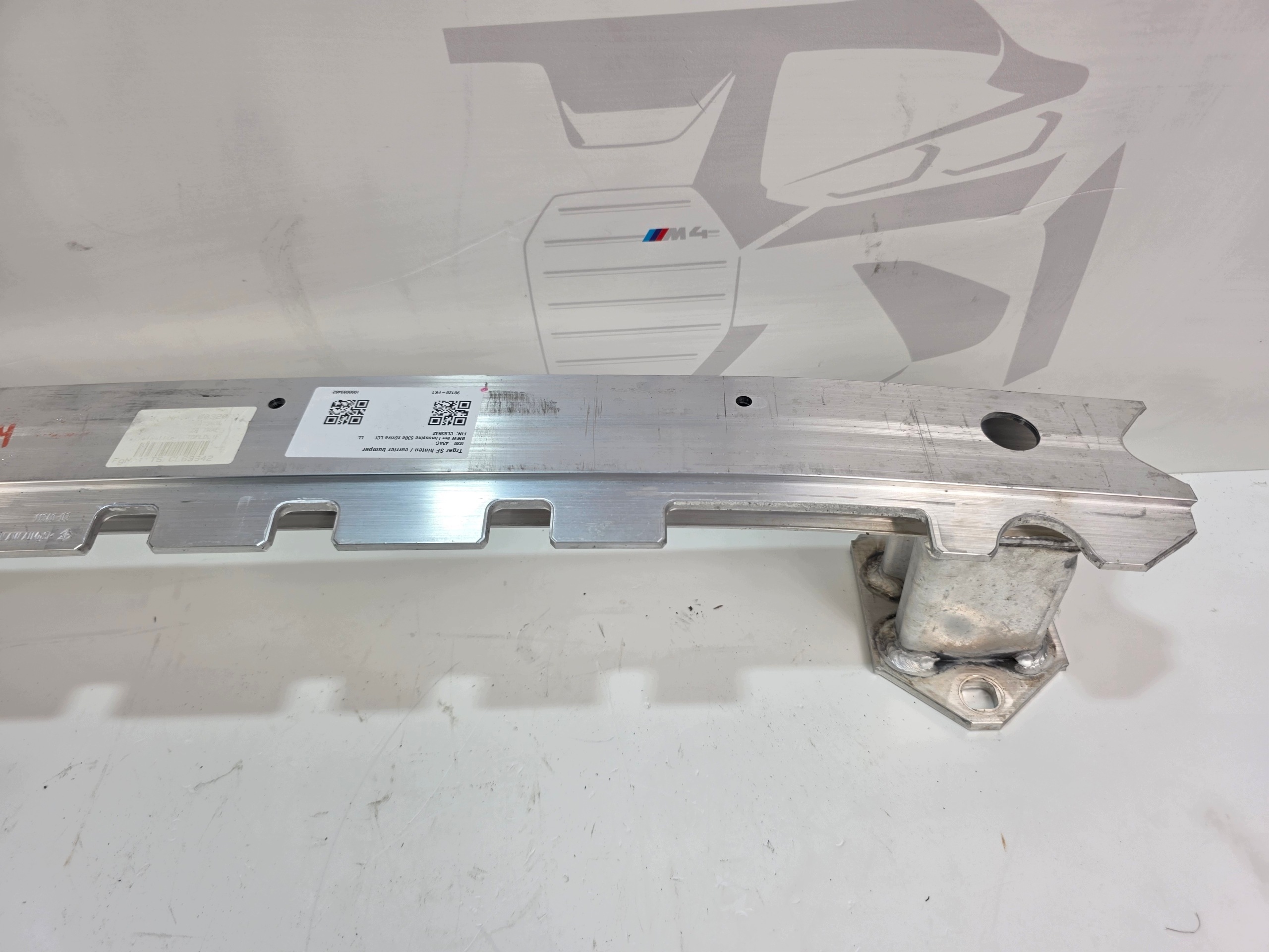bumper support rear part rear BMW G30 7473636