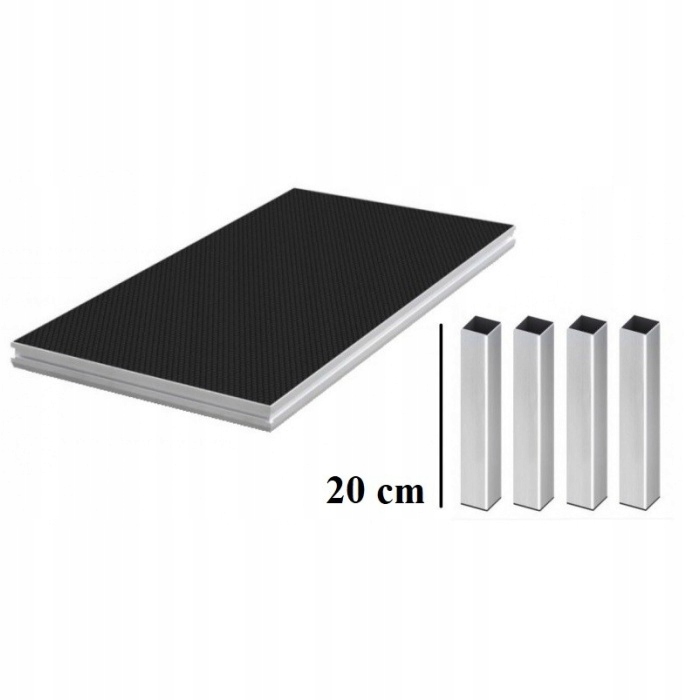 Podest sceniczny Alustage Aludeck Light + 4 nogi 20 cm SLE-02 Model Aludeck Light