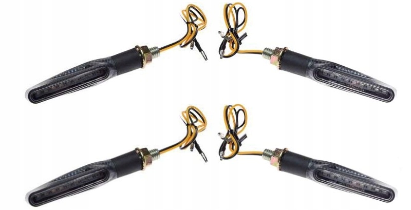 KIERUNKOWSKAZY DYNAMICZNE LED PŁYWAJĄCE 4 SZTUKI !