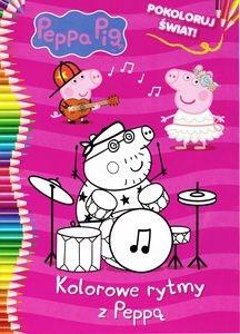 

Świnka Peppa Pokoloruj świat Malowanka Kolorowe ry