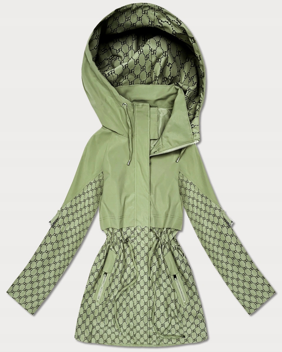 Tenká Bunda Kapuce KK60414 Khaki XL (42)