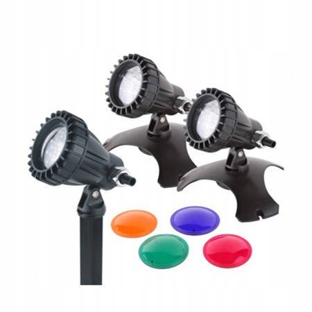 ZESTAW 3x1,2W LED CLD-302 OŚWIETLENIE DO OCZKA