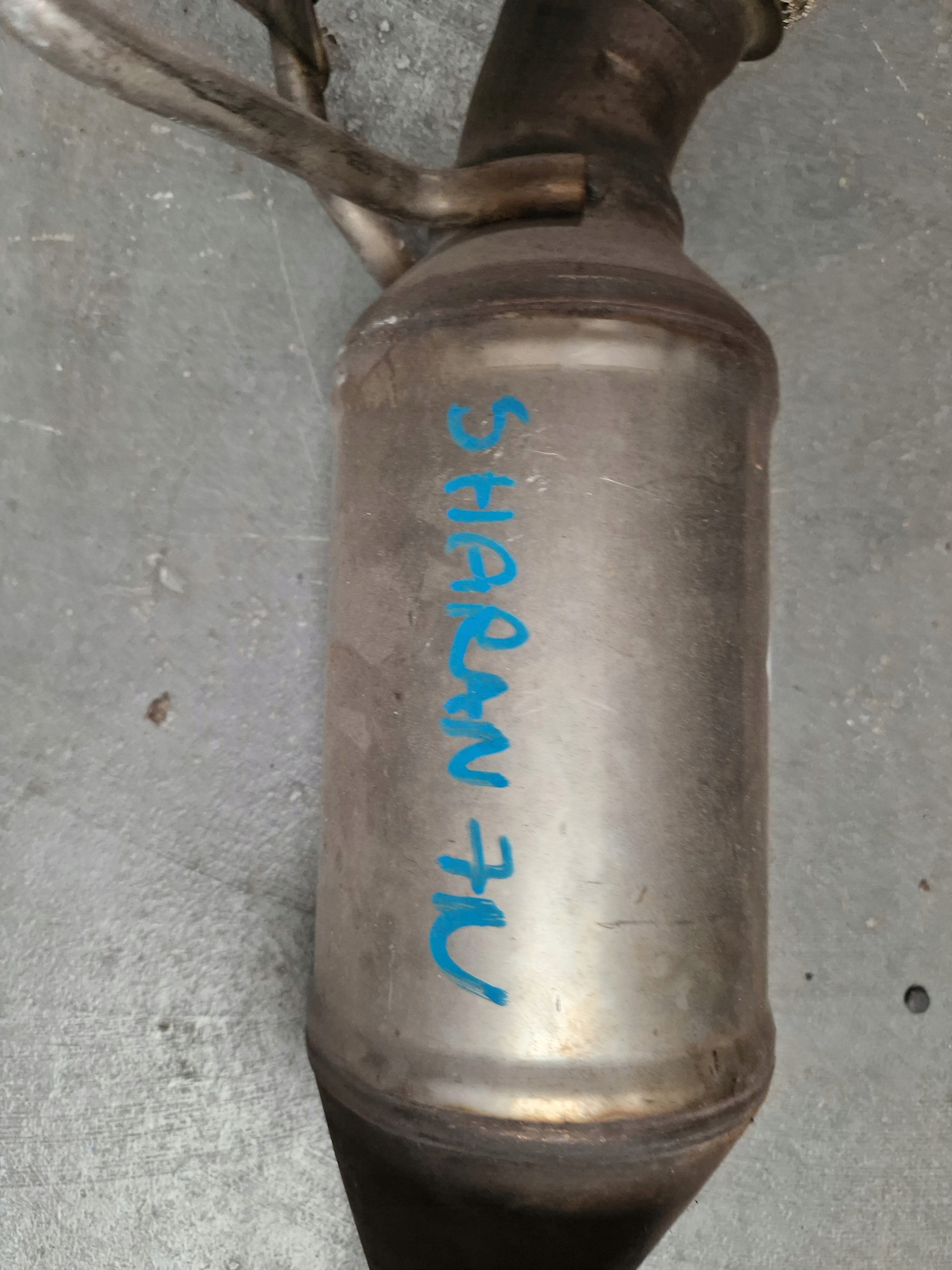 catalyst DPF throttle flap VW SHARAN 7N 2.0TDI 15R