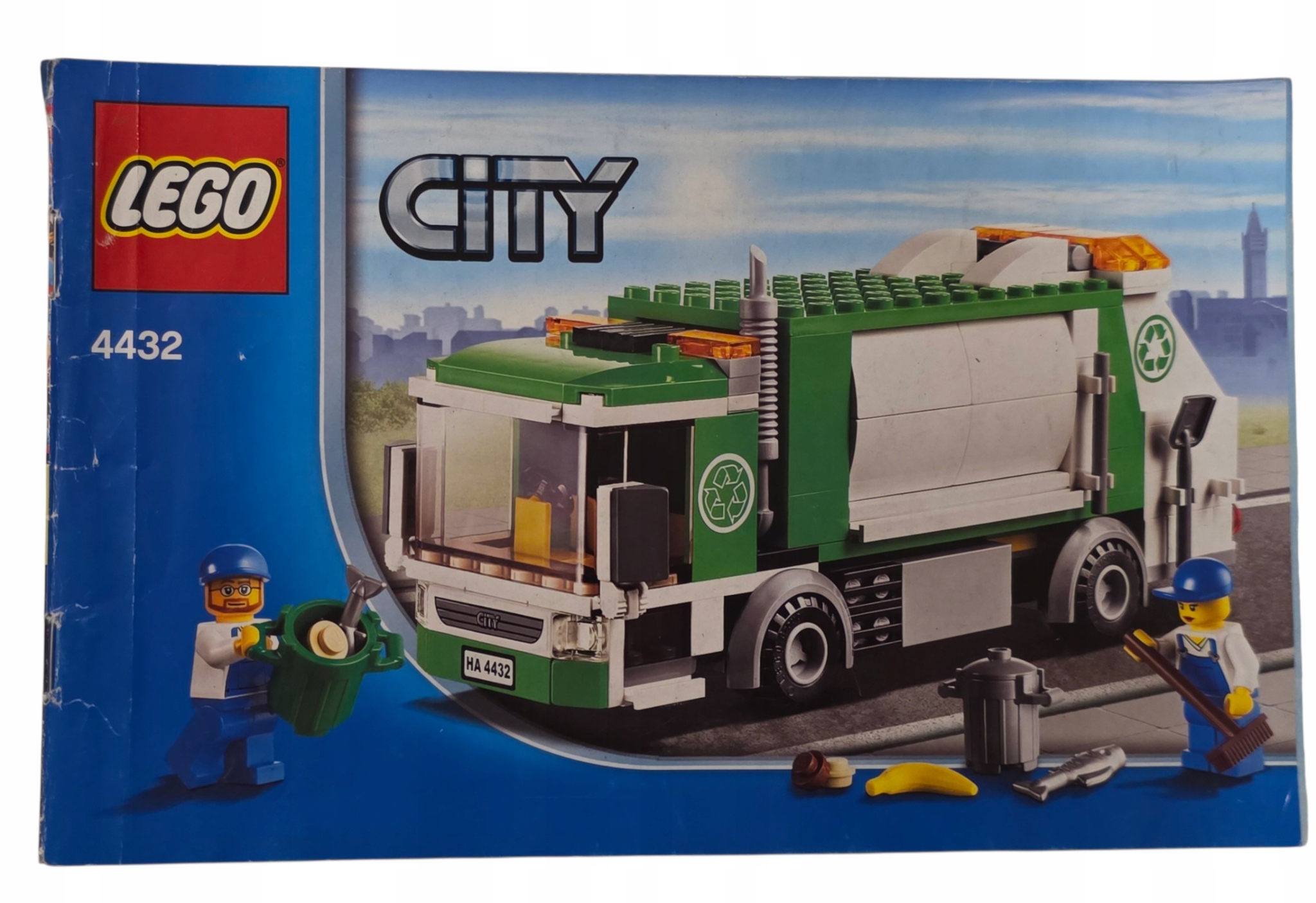 LEGO INSTRUKCJA CITY 4432 Śmieciarka