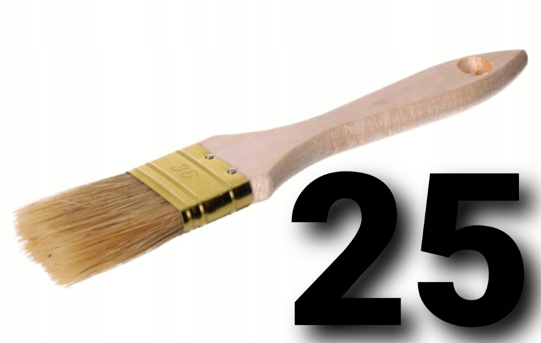 

Pędzel Angielski Malarski *25mm* Produkt Polski