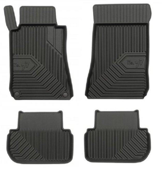 Gumové Koberce Mercedes-Benz Clk C209 Coupe 2002-2009 Korytka 77