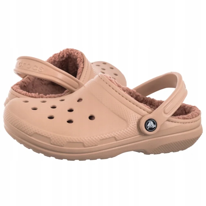 Crocs Classic Lined Nazouváky Pink Caramel 203591-7AF Béžová