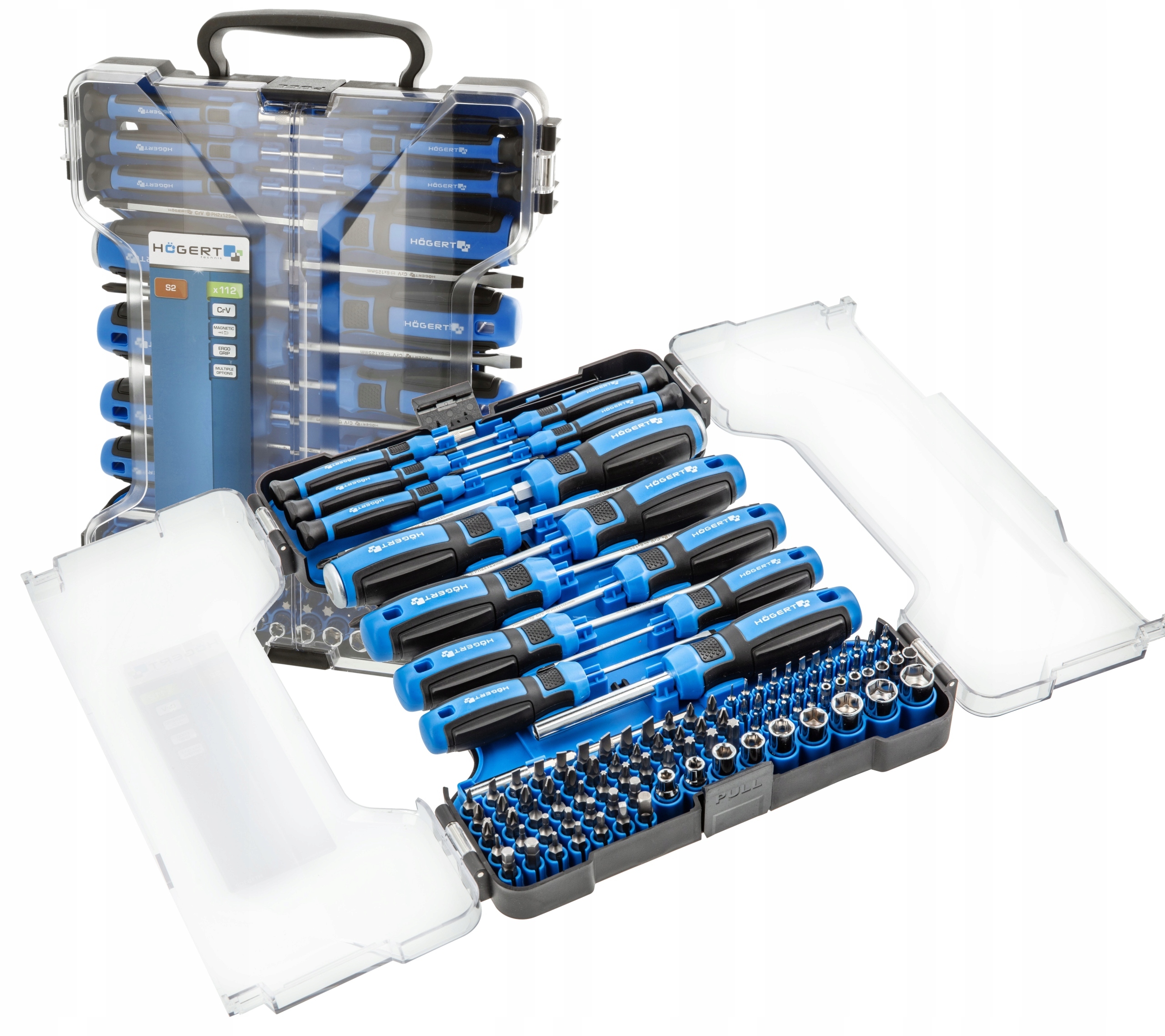 Hogert Sada Šroubováků Šroubováky Ploché Křížové Bity Ph Torx HT1S102