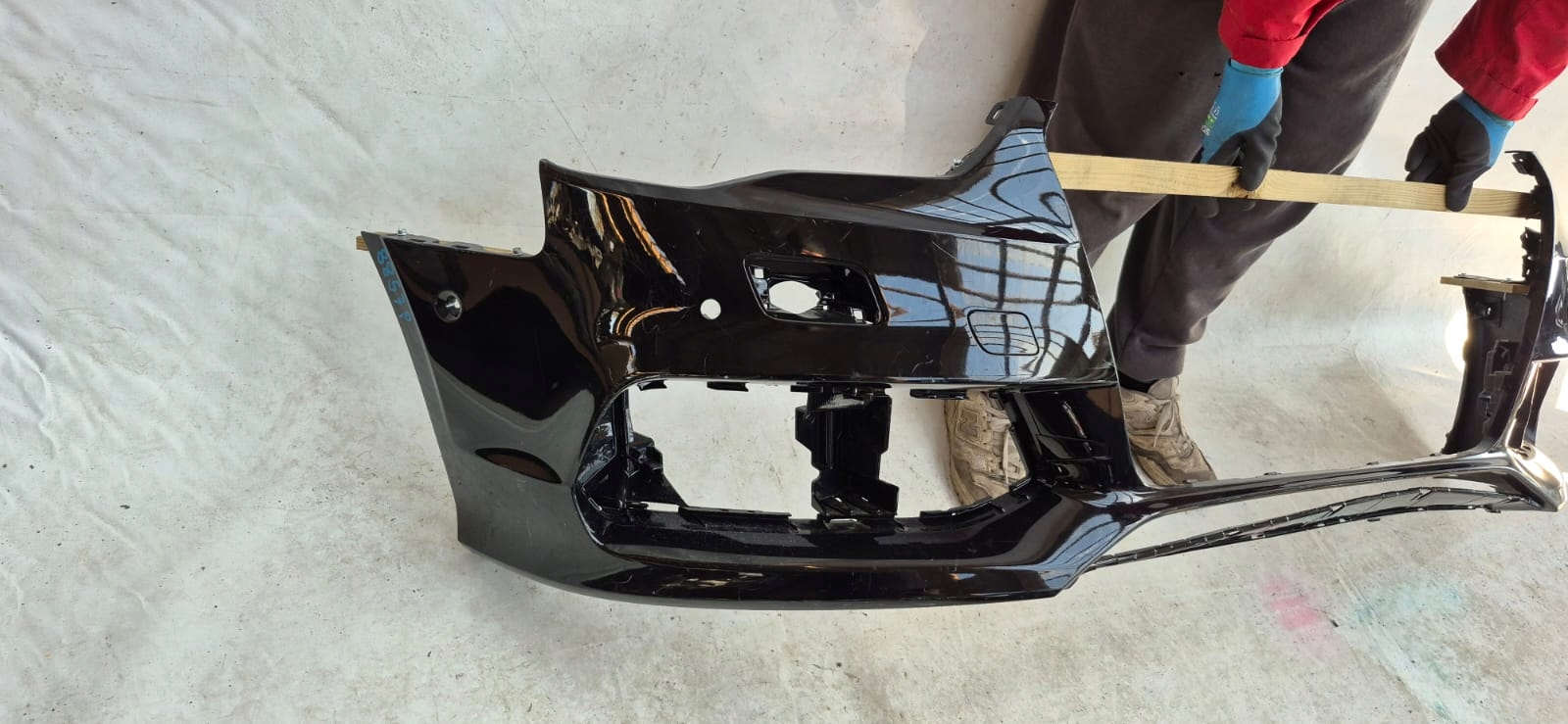 AUDI A3 III 3 8V sedan S-LINE 13-16 bumper front front washer 6XPDC
