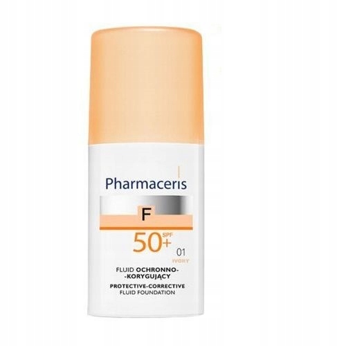 2 x Pharmaceris F Fluid korygujący 01 Ivory SPF50 30ml