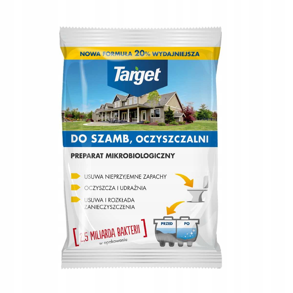 

Preparat Do Szamb i Oczyszczalni 25g Target