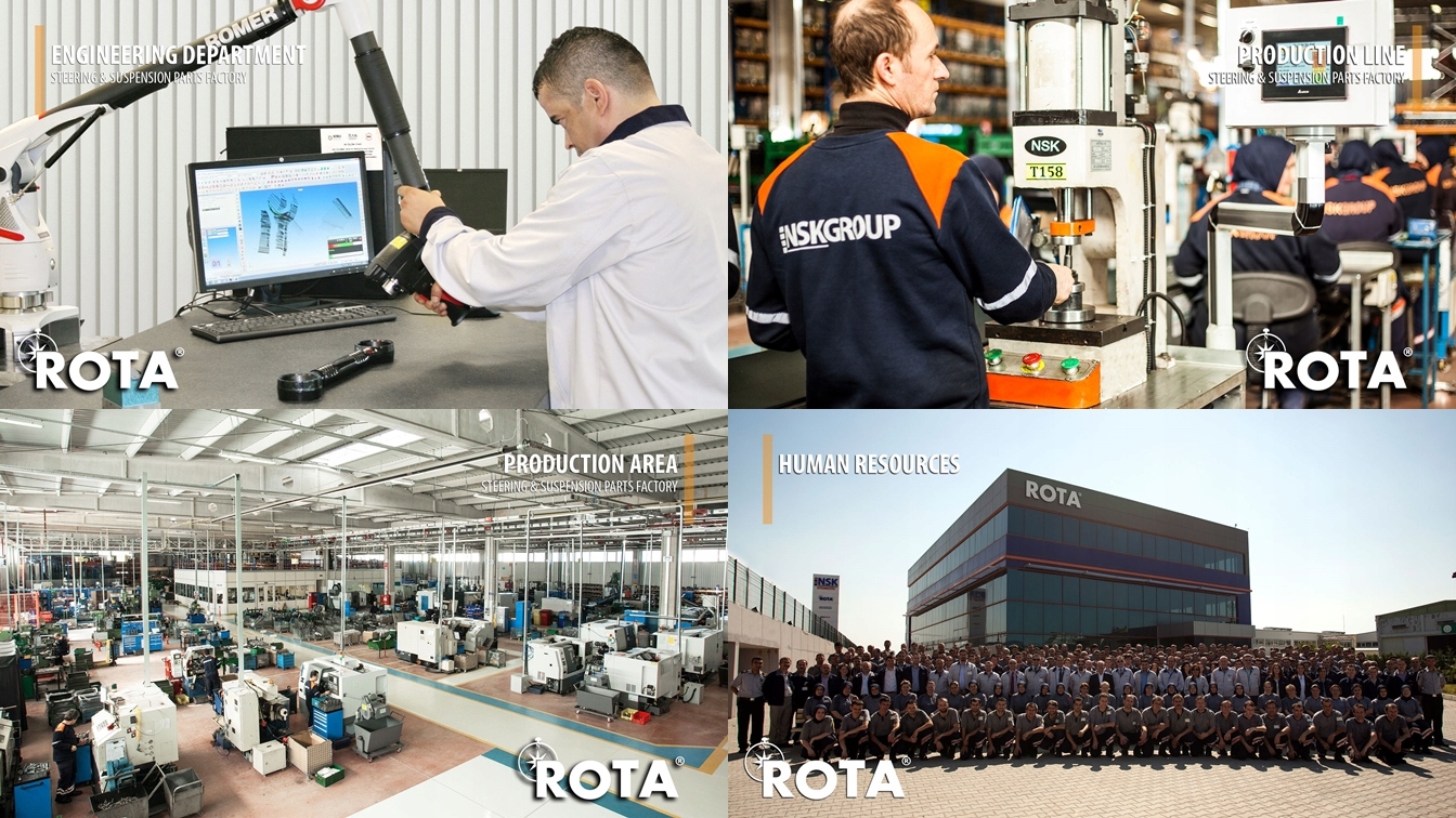 DRAZEK KIEROWNICZY PRAWY CAT 428C 428D ROTA Machine brand Caterpillar Cat