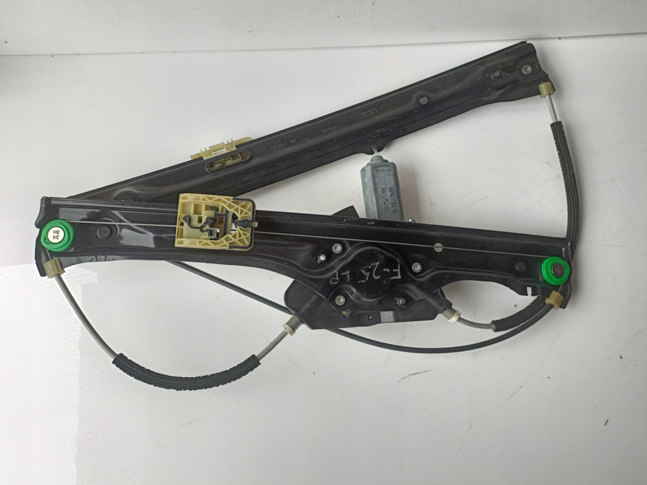 MECHANIZM PODNOŚNIK SZYBY 7355635 7344669 LEWY PRZEDNI PRZÓD BMW X3 F25 Numer katalogowy części 7355635 7344669