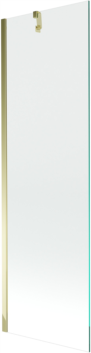 Mexen Next sprchový paravan 1-křídlový 60x150 cm, průhledný, zlatý
