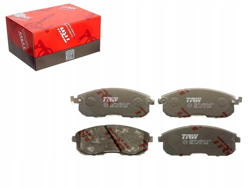 Brzdové Destičky Nissan Přední Juke 10- Trw Asistent Kolize #34