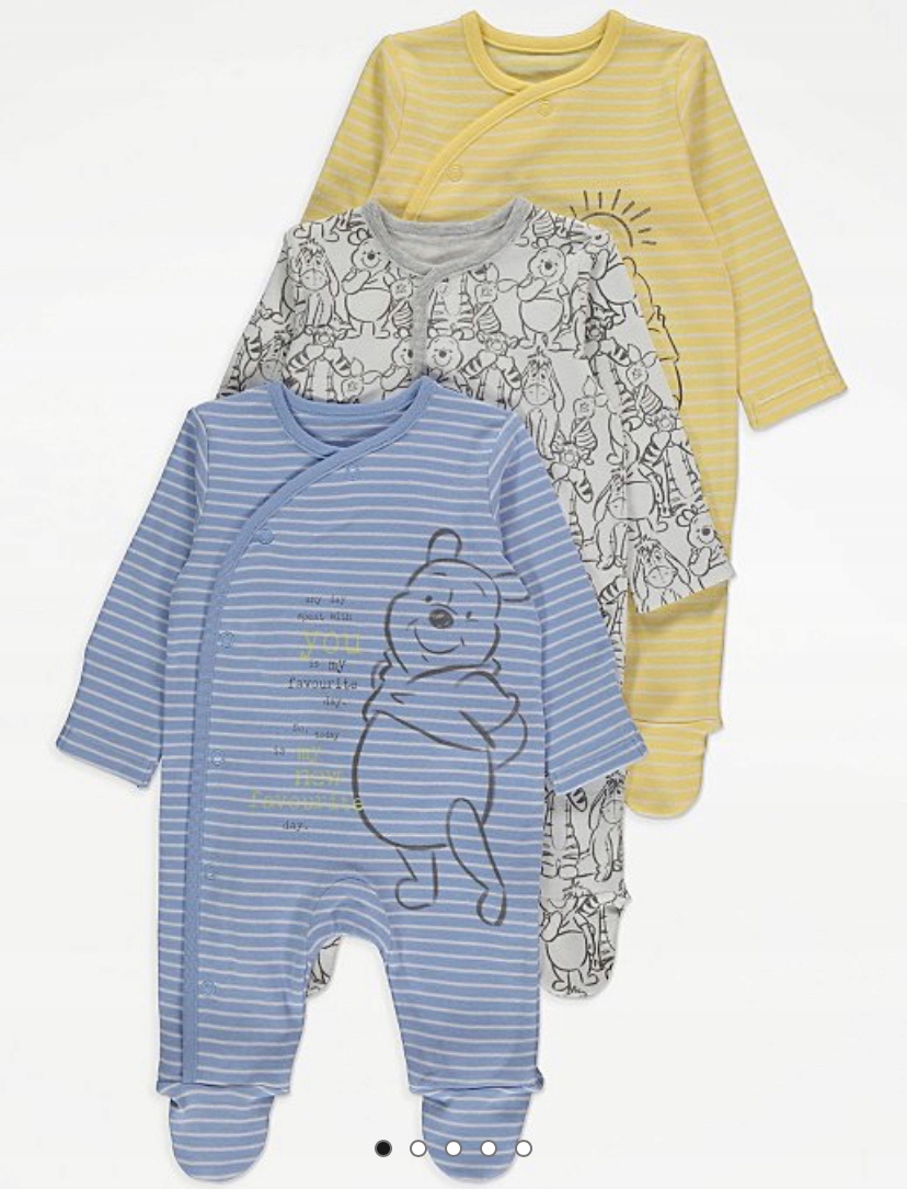 

Disney_ 56-62 _3 pack bawełniane pajacyki_nowe