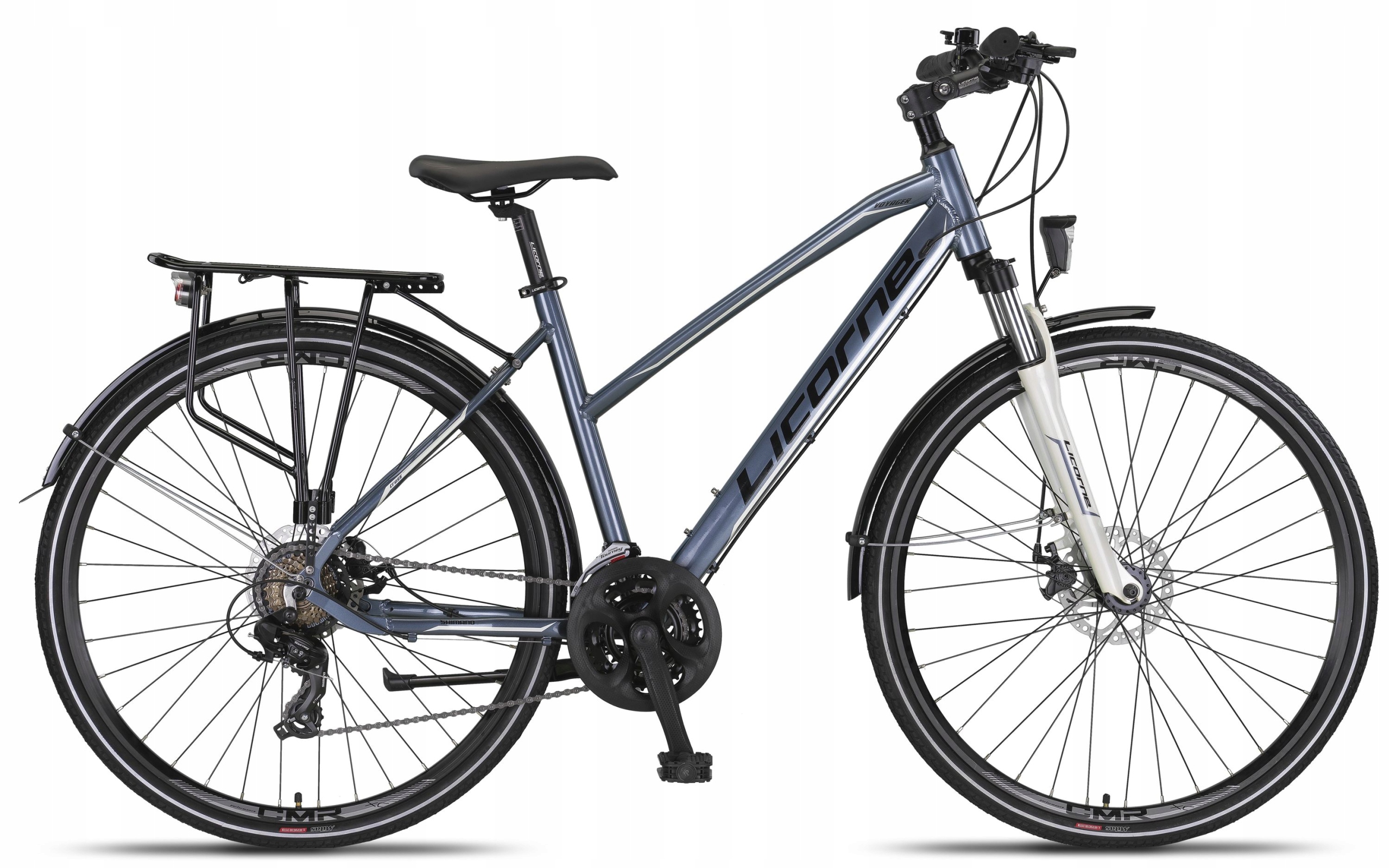 Niemiecki Damski Rower Trekkingowy Touring Voyager Alu Osprzęt shimano