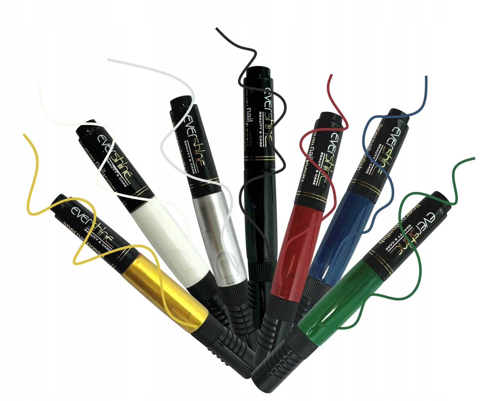 Nev Set 7 barev Liner a rapidograf 2v1 lak na zdobení tužek