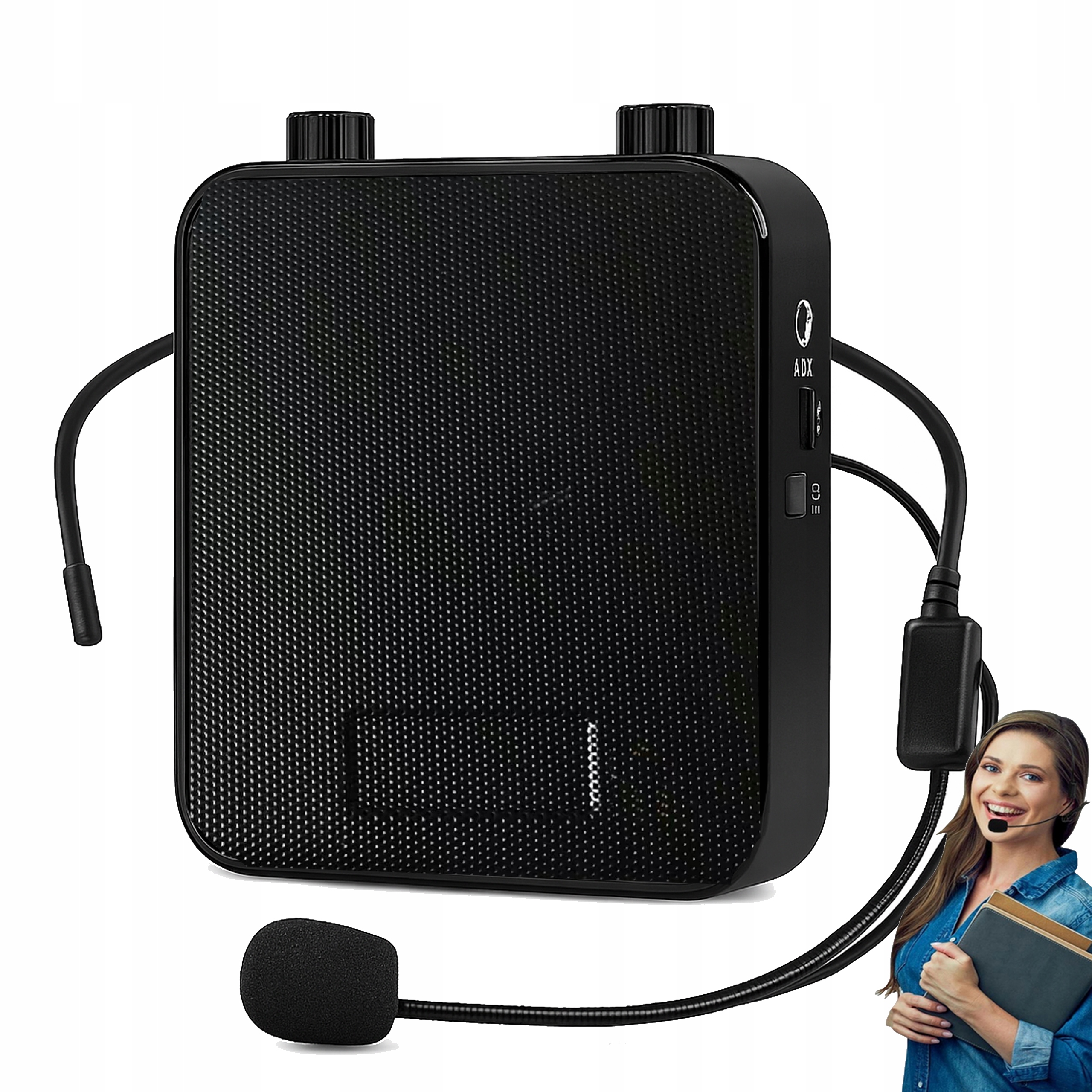 Zesilovač Hlasu, Mikrofon S Reproduktorem Pro Prezentaci Výukových Setkání