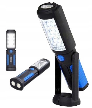 RIL82 Latarka LAMPA WARSZTATOWA LED magnes hak