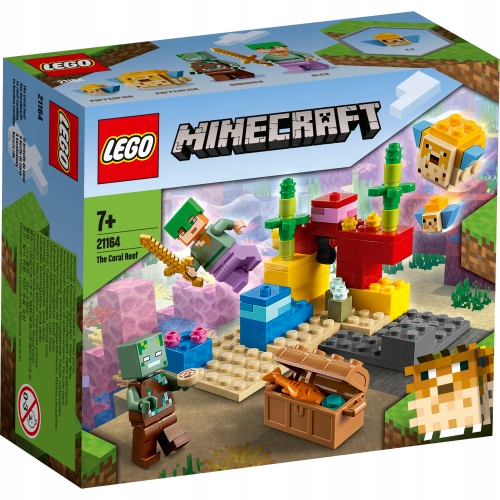 

Lego Minecraft 21164 Rafa Koralowa