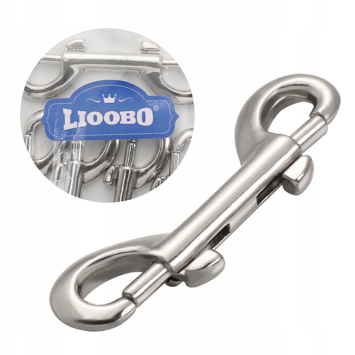LIOOBO 5 SZT. ZATRZASKOWY Z DWUKOŃCOWYM HAKIEM ZE STOPU CYNKU Mechanizm inny