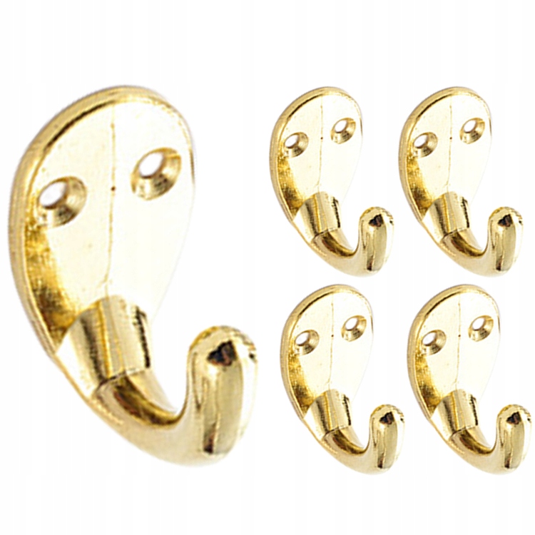 

Solidny 5 x Wieszak Meblowy na Ubrania Ścienny