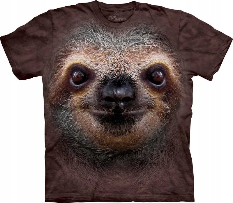 

Sloth Face Leniwiec The Mountain XL