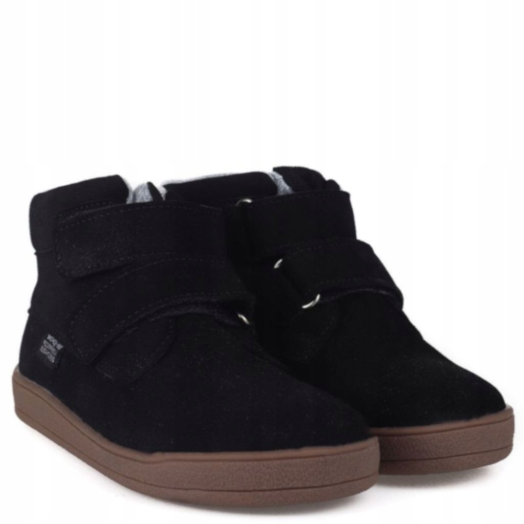 Mido Black 62-12 trzewiki barefoot dziecięce ocieplane membrana 24