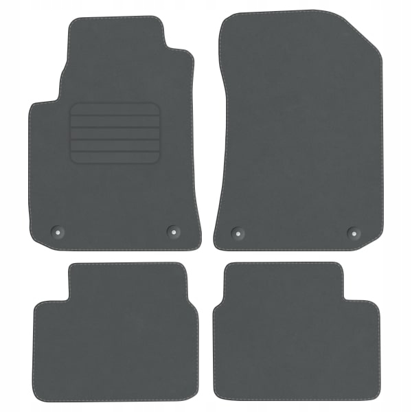 Rover 75 98-05 Velurové koberce Comfort Šedé