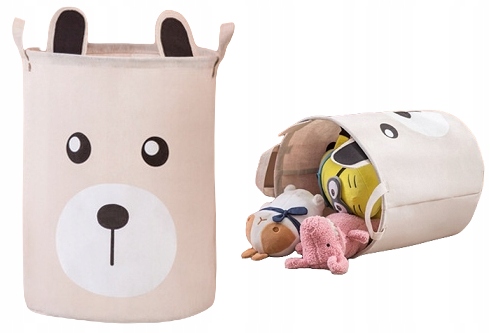 

Kosz Organizer Na Zabawki Bielizne Miś Wodoodporny