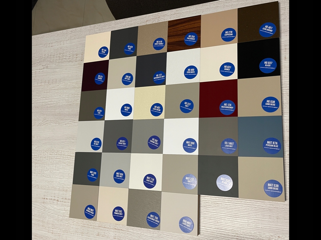 Fronty akrylowe Akryl-24 MATT NOWOŚĆ PRÓBKA HIT Wysokość produktu 10 cm