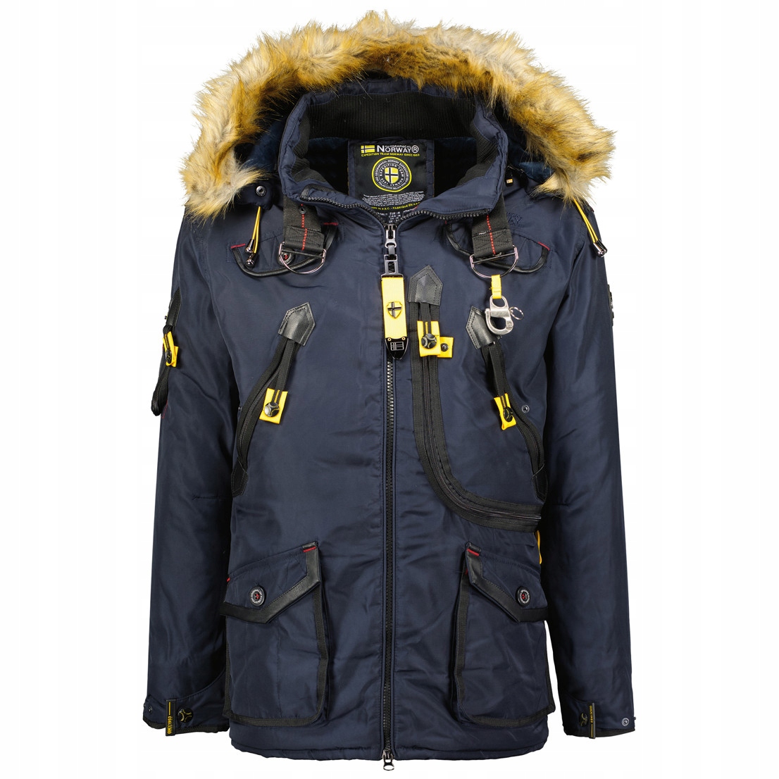Geographical Norway bunda pánská Agaros Men zimní 6XL tmavě modrá