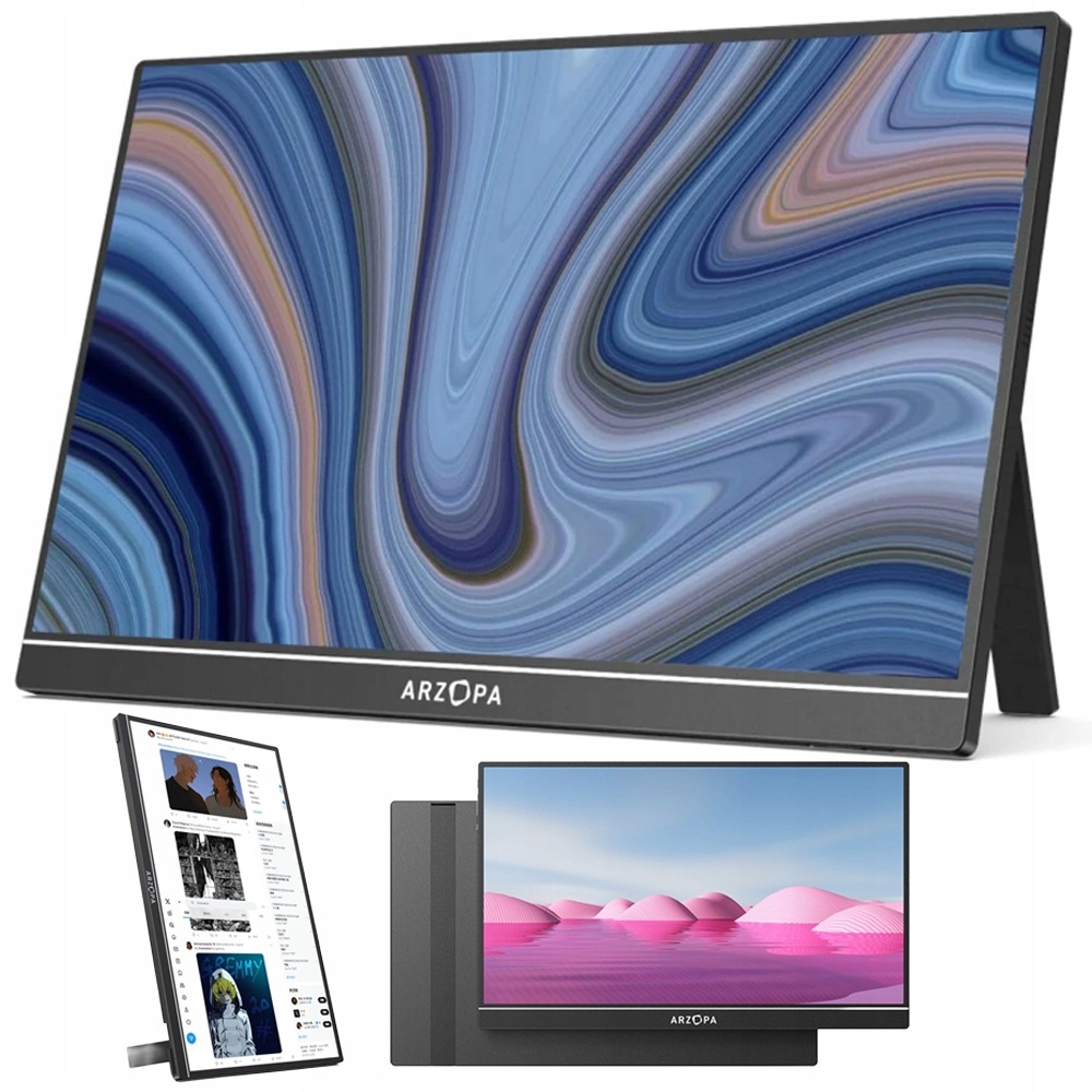 Přenosný Monitor Arzopa Z1C Full Hd 16,1" 2560x1500 Usb C K Notebooku