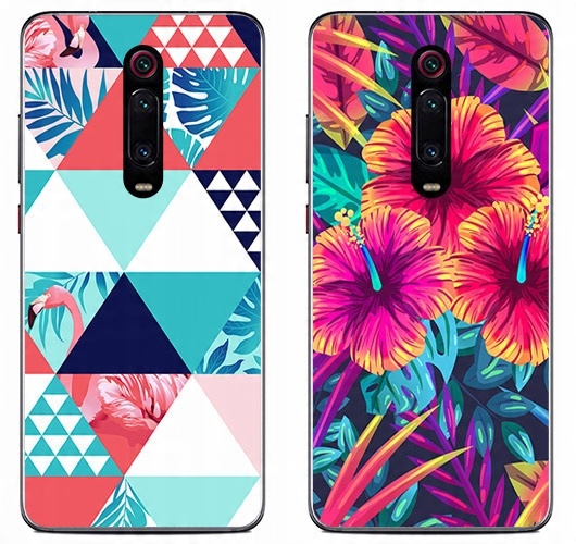 

2 x Etui Silikon Foto Do Xiaomi Mi 9T Szkło 9H