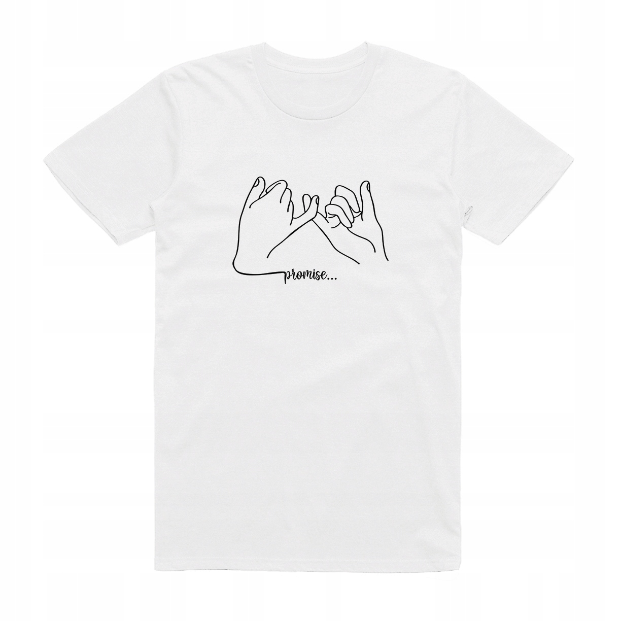 

XXL - Koszulka T-shirt Promise Ręce Pinky Oversize