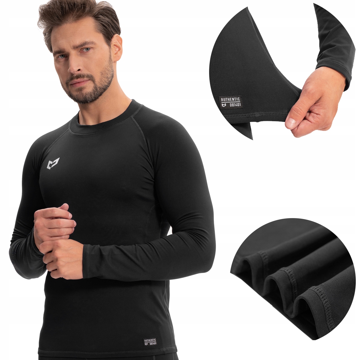 Termoaktivní Tričko Pánské Termo Tričko S Dlouhým Rukávem Rychleschnoucí Tričko XXL