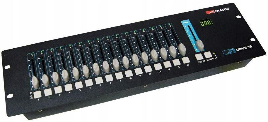 Mark Drive 16 univerzálny DMX kontrolér