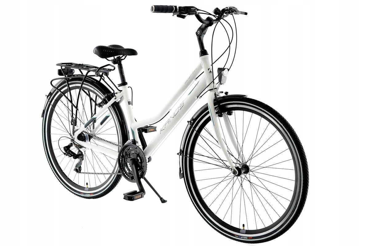 Rower trekkingowy Kands Navigator-x rama 17 cali koło 28 " biały