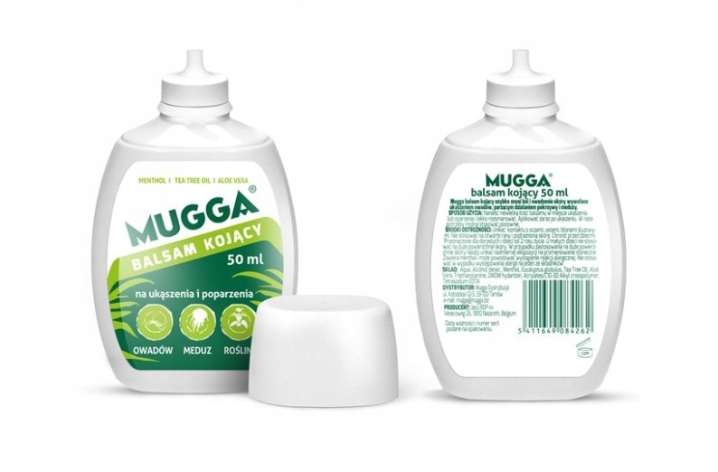 

Mugga Balsam kojący ukąszenia i poparzenia 50ml