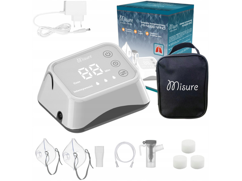 Inhalator nebulizator tłokowy Misure Mi-Nebb Nano