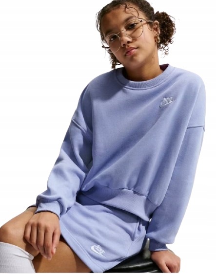 Bluza Dziewczęca Nike Sportswear Club Fleece