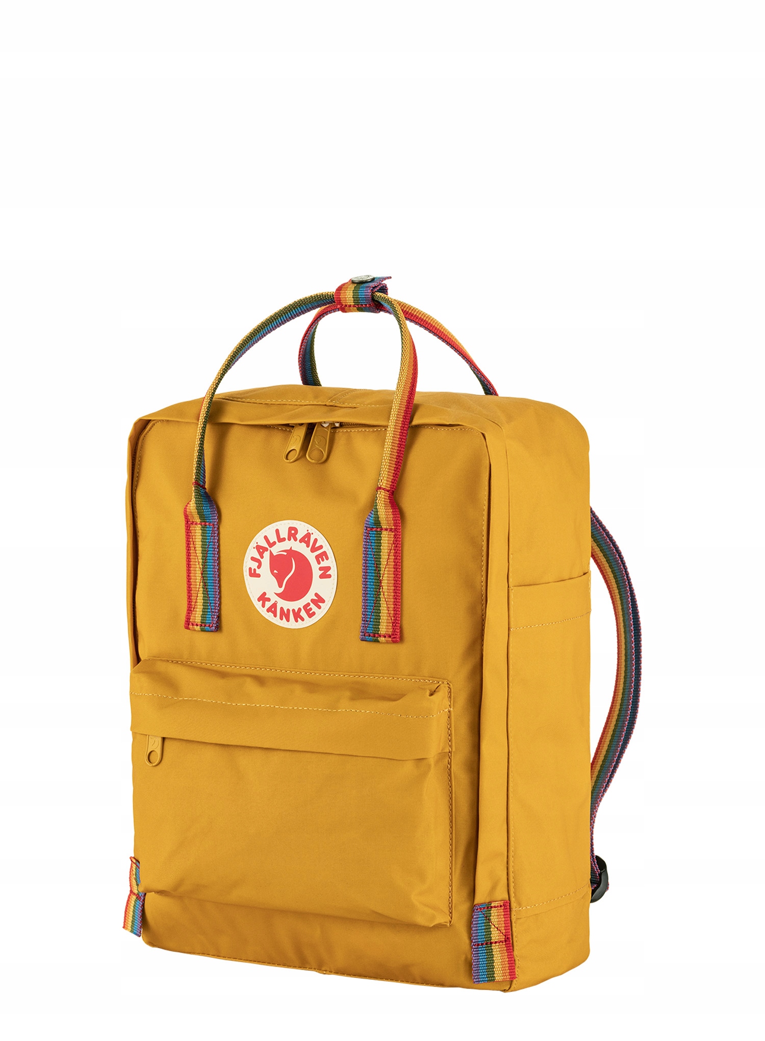 Batoh Fjallraven Kanken Rainbow ochre/rainbow pattern
